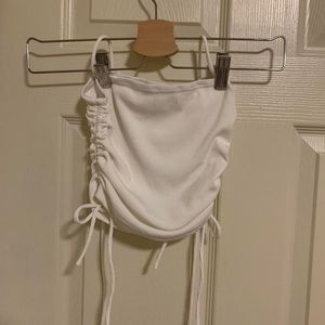 Princess Polly white tube top cami